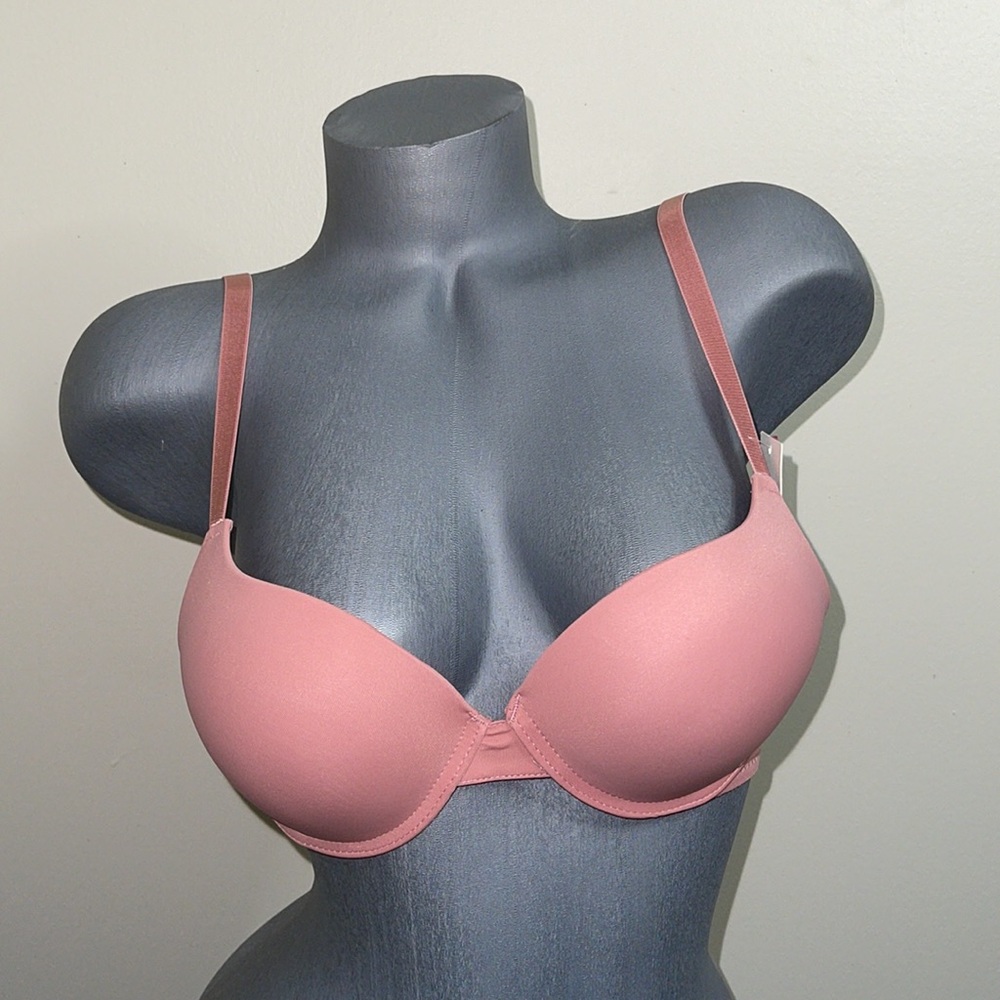 Super Extra Push Up Extreme Padded Plunge Add 2 Cup Size Bombshell 3 Hooks Bra.